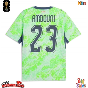 Switzerland Zeki Amdouni #23 Replica Away Stadium Shirt World Cup 2026 Short Sleeve